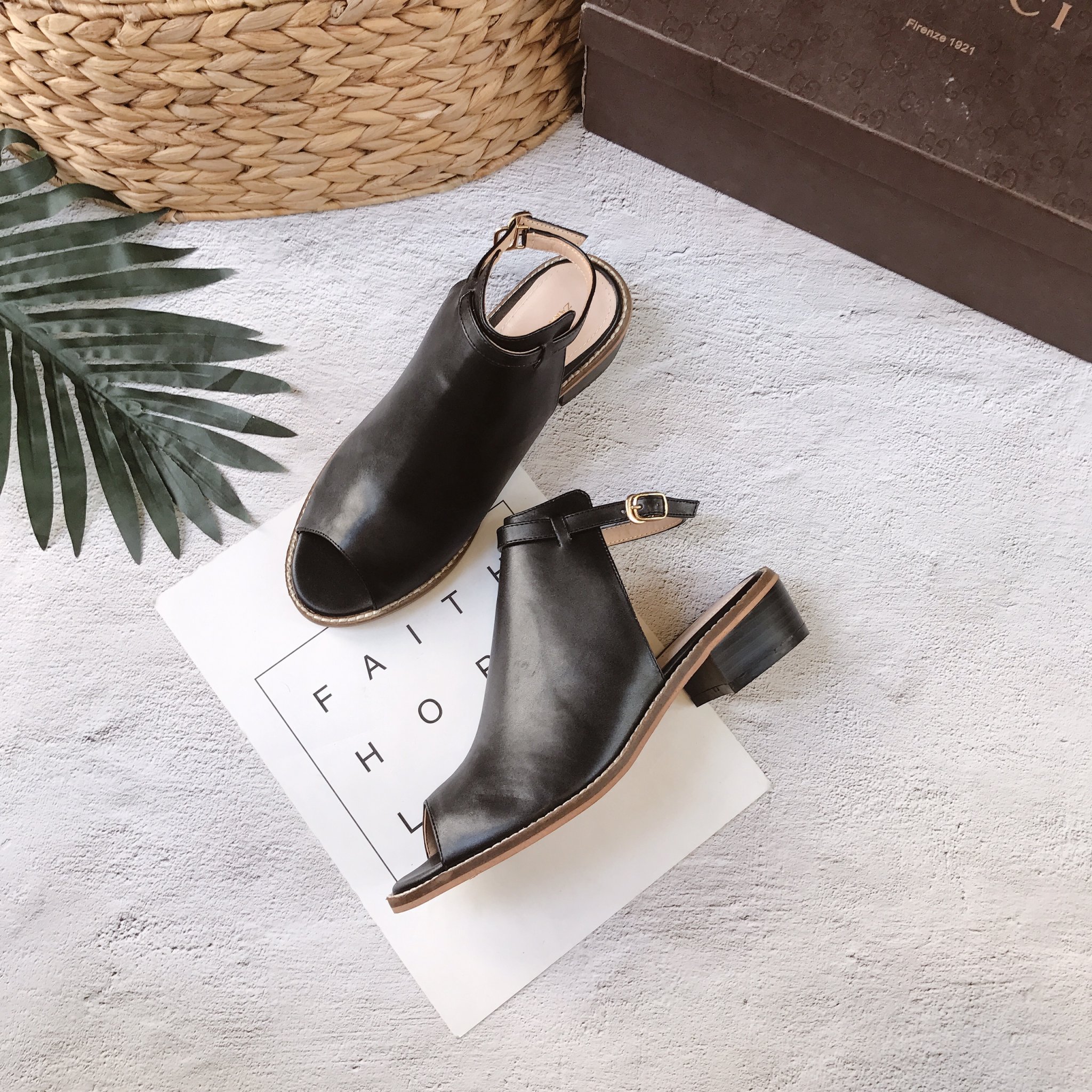 [HCM]Giầy Sandal giả boot Zara chống nắng