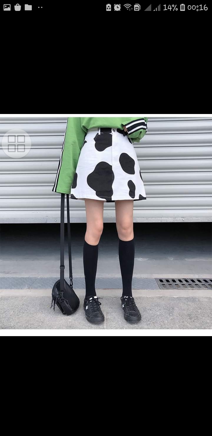 BOO  Chân váy denim Bò Sữa với thiết kế cách điệu cực kì  Facebook