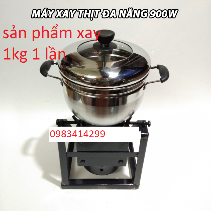 máy say thịt làm giò chả 900w