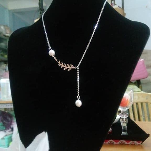 dây chuyền ngọc trai phối sang trọng