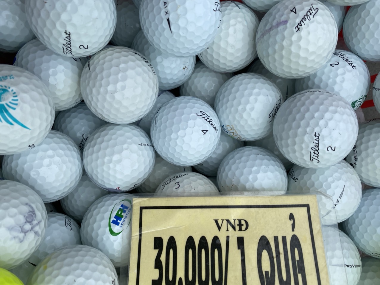 Bóng Golf Titleist PROV1 - Gía Tốt Combo10 bong