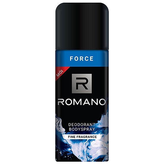 [HCM]Xịt khử mùi toàn thân Romano Force 150ml