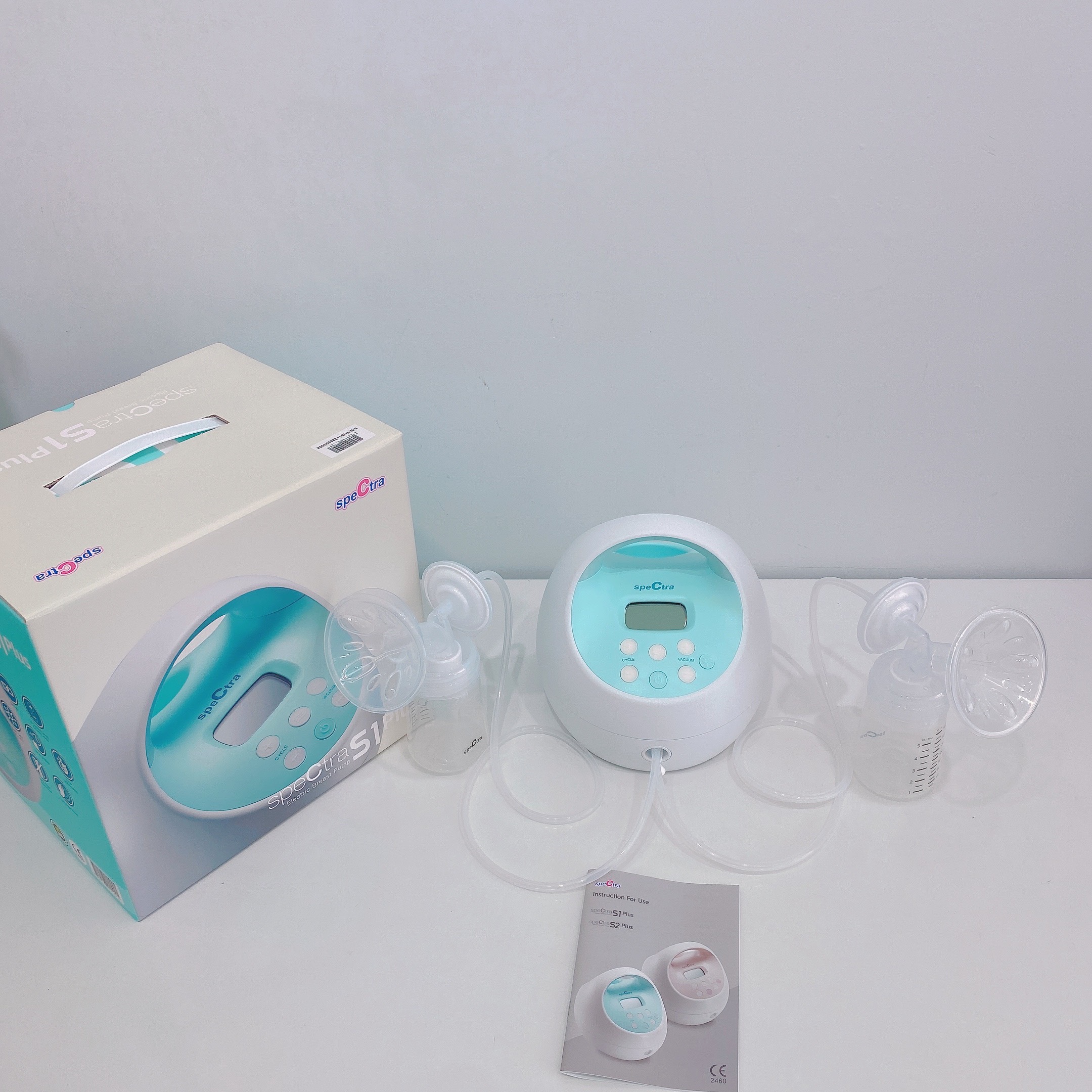 Máy hút sữa đôi cao cấp  Spectra S1  (Trắng xanh)