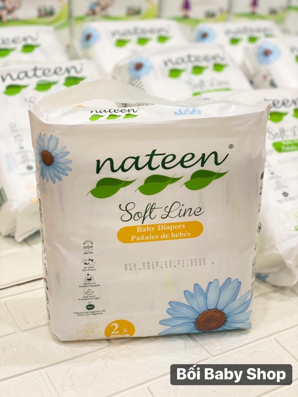 Tã dán hữu cơ Nateen