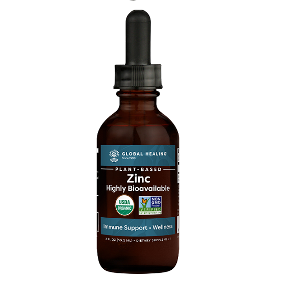 ZINC kẽm từ thực vật hữu cơ Global Healing