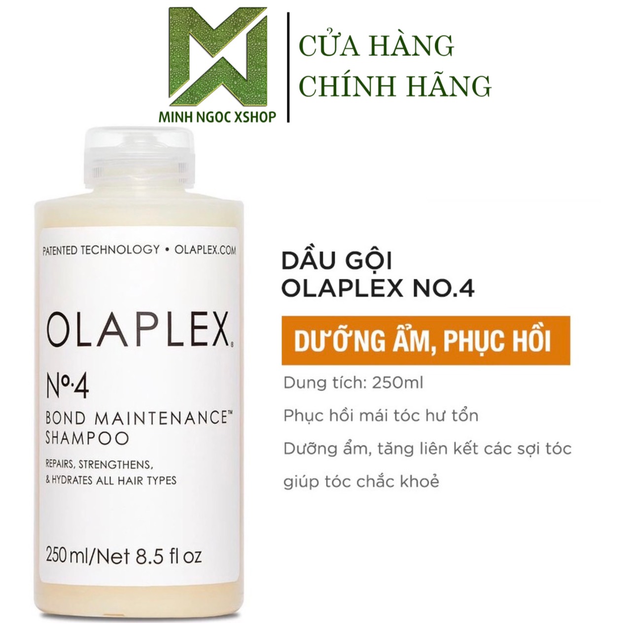 Dầu gội Olaplex NO4 Bond Maintenance 250ML