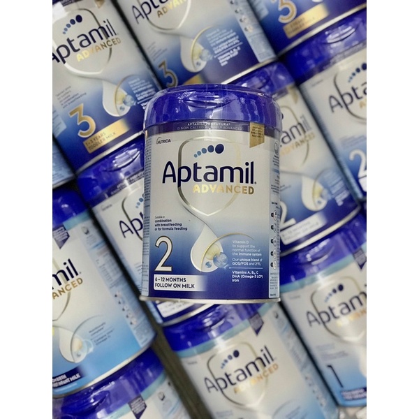 Sữa bột aptamil Profutura UK 800gr đủ số 1 2 3 (aptamil anh mẫu mới)