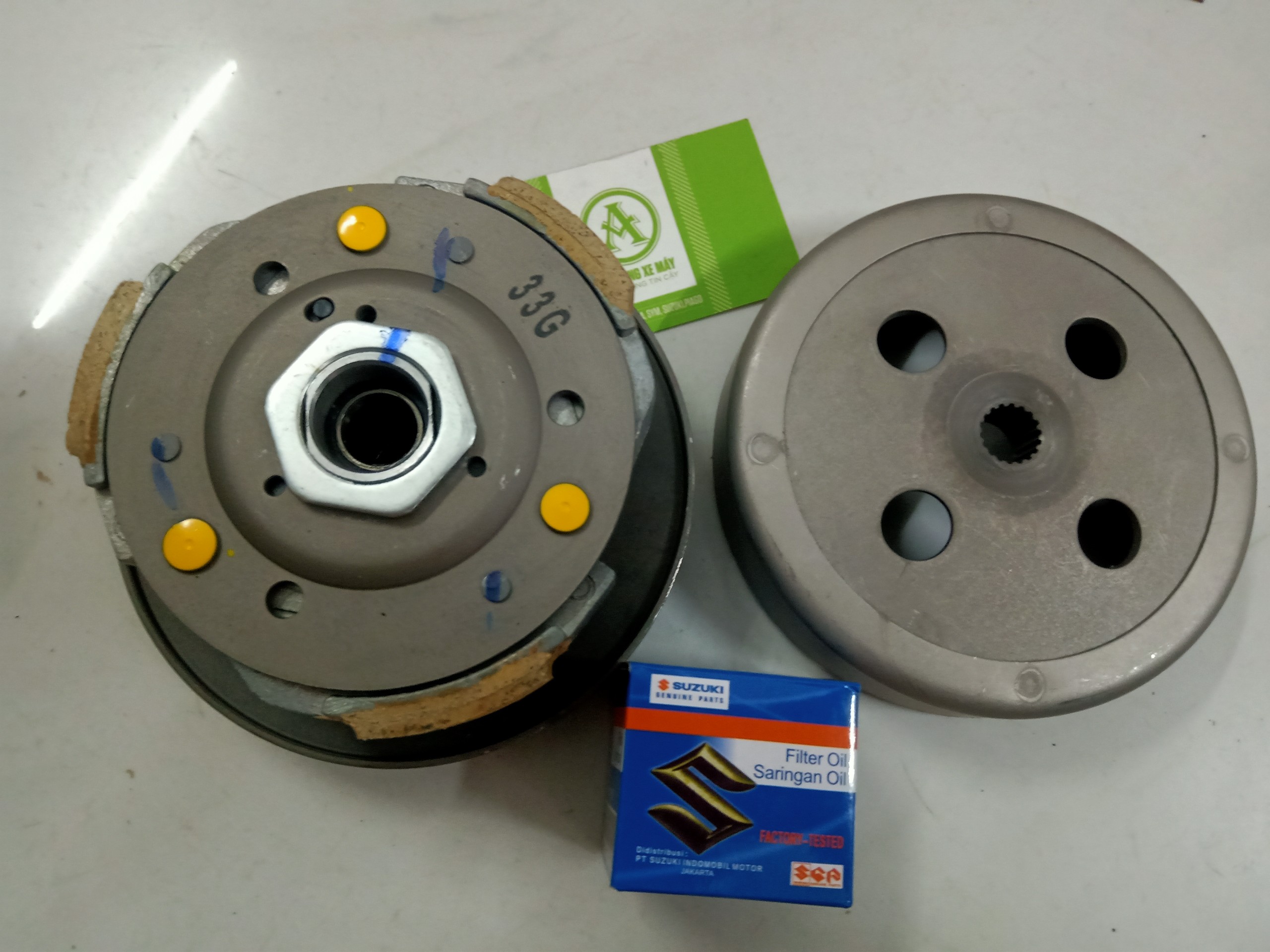 Suzuki Hayate 125Cc Rear Engine Set