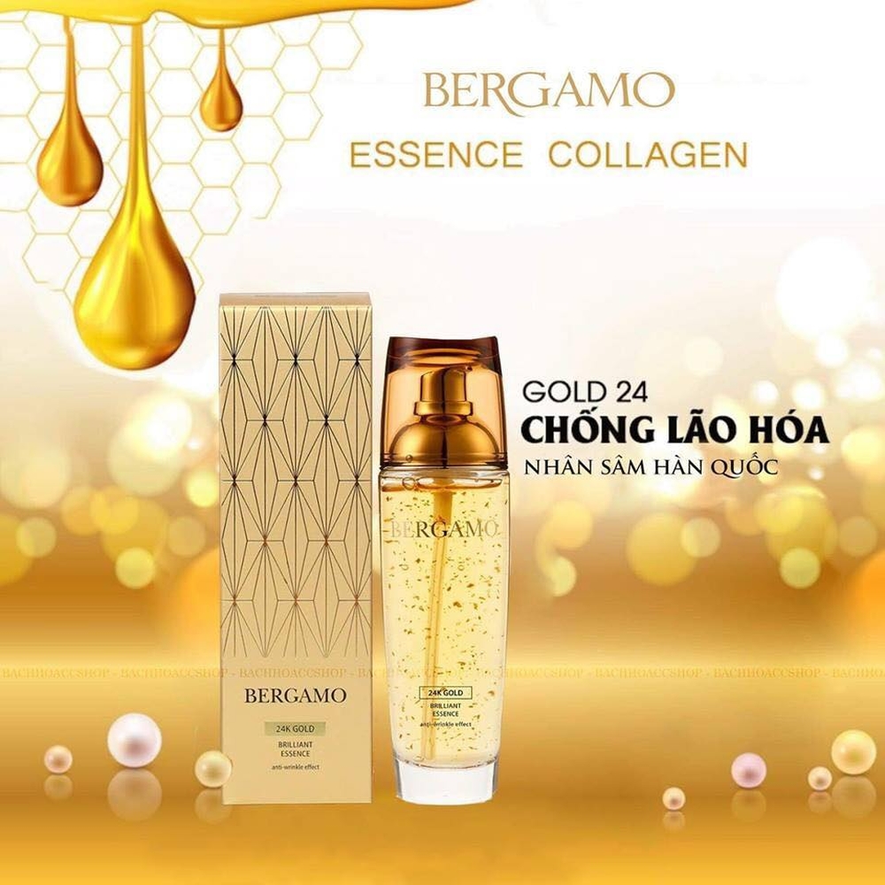 Serum Dưỡng Da Bergamo Hàn Quốc Gold 24K Chống Nhăn