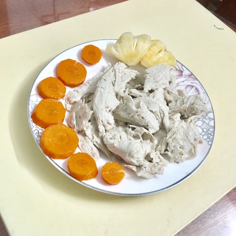 (shop có hỗ trợ đóng hàng) GÀ XÉ PHAY CHAY THANH DŨNG GÓI 500g