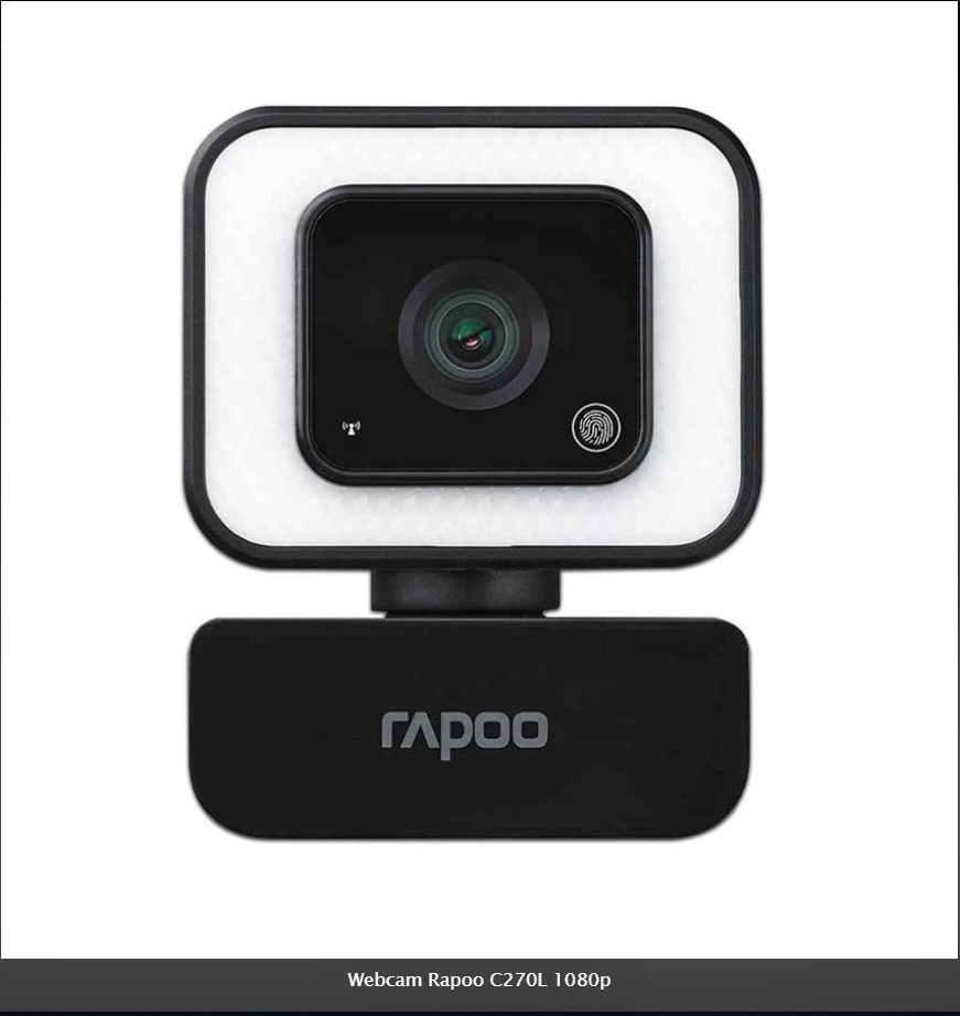Webcam Rapoo C270L 1080p ( Chính Hãng )