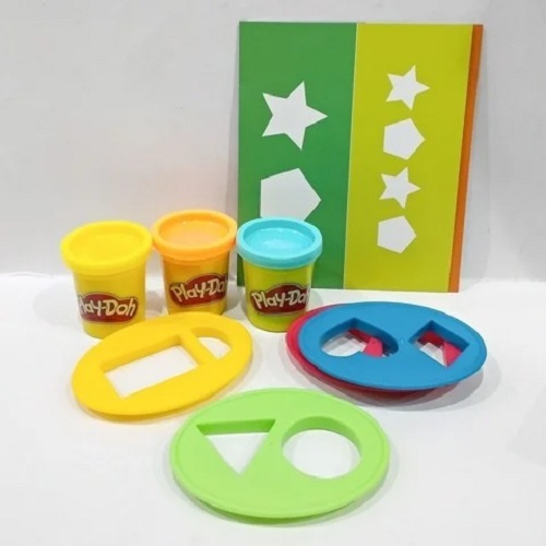 Bộ đồ chơi Hasbro đất nặn hình học cơ bản Play-Doh E3731