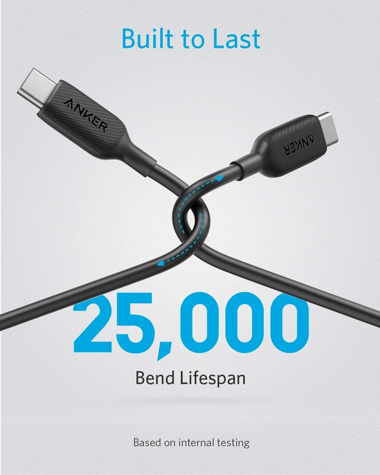 PowerLine III USB-C to USB-C Cable A8852 - 0.9m