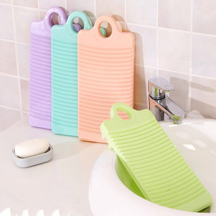 Tấm chà giặt quần áo bằng nhựa tiện ích
