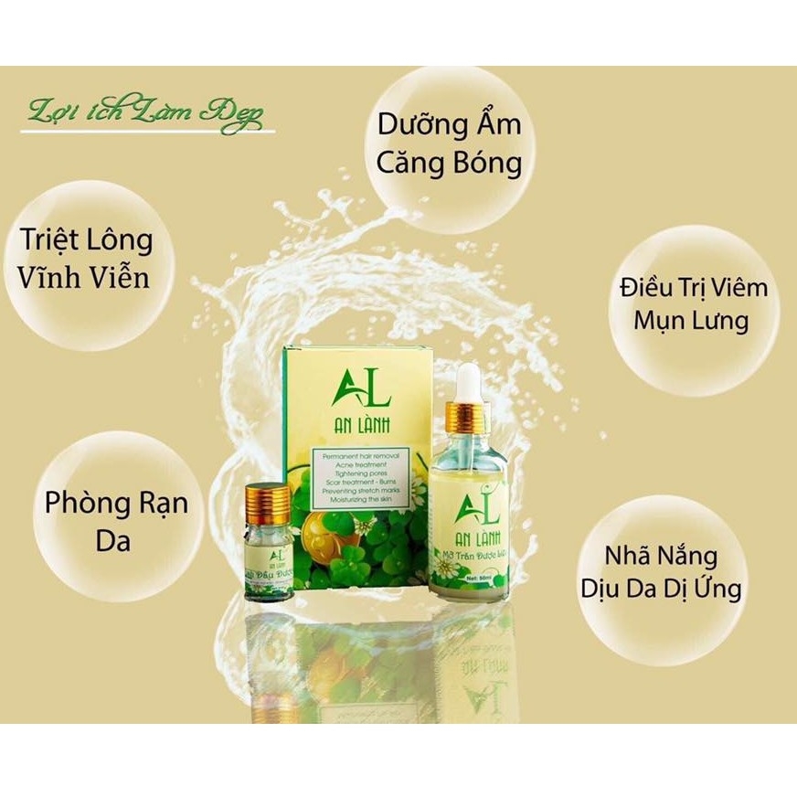 Wax lông chính hãng An Lành (tặng kèm giấy và que wax)