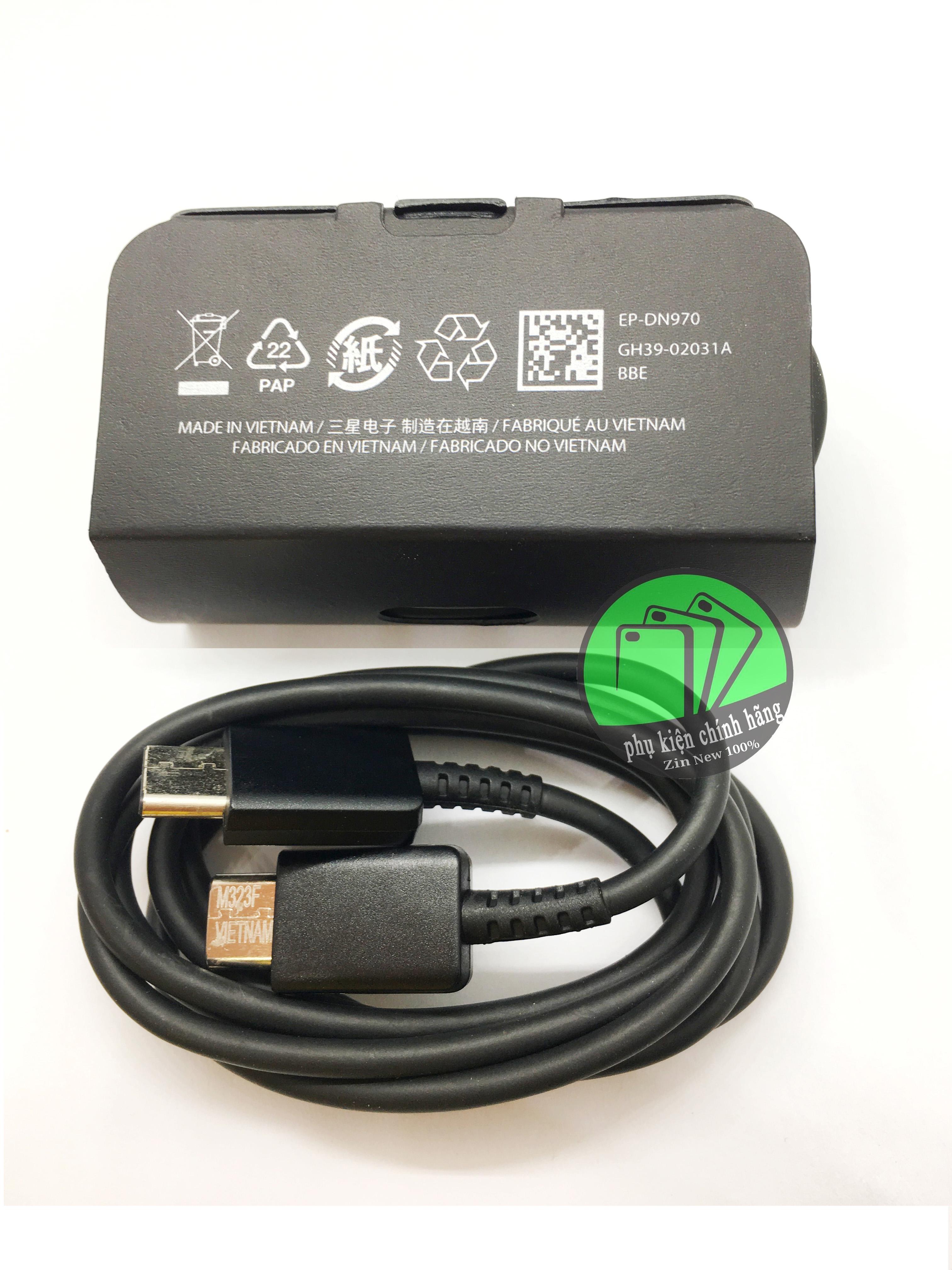 Bộ sạc nhanh 25W (Fast Charge 3.0) dành cho SAMSUNG NOTE 10, S10 5g, A80 và các dòng thấp hơn - Cam kết Chuẩn Zin Xịn