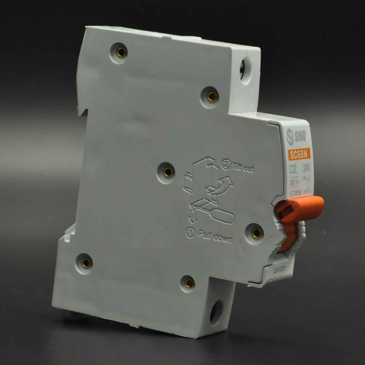 Cầu Dao Tự Đông 1 Cực Sino Vanlock -  Model: SC68N
