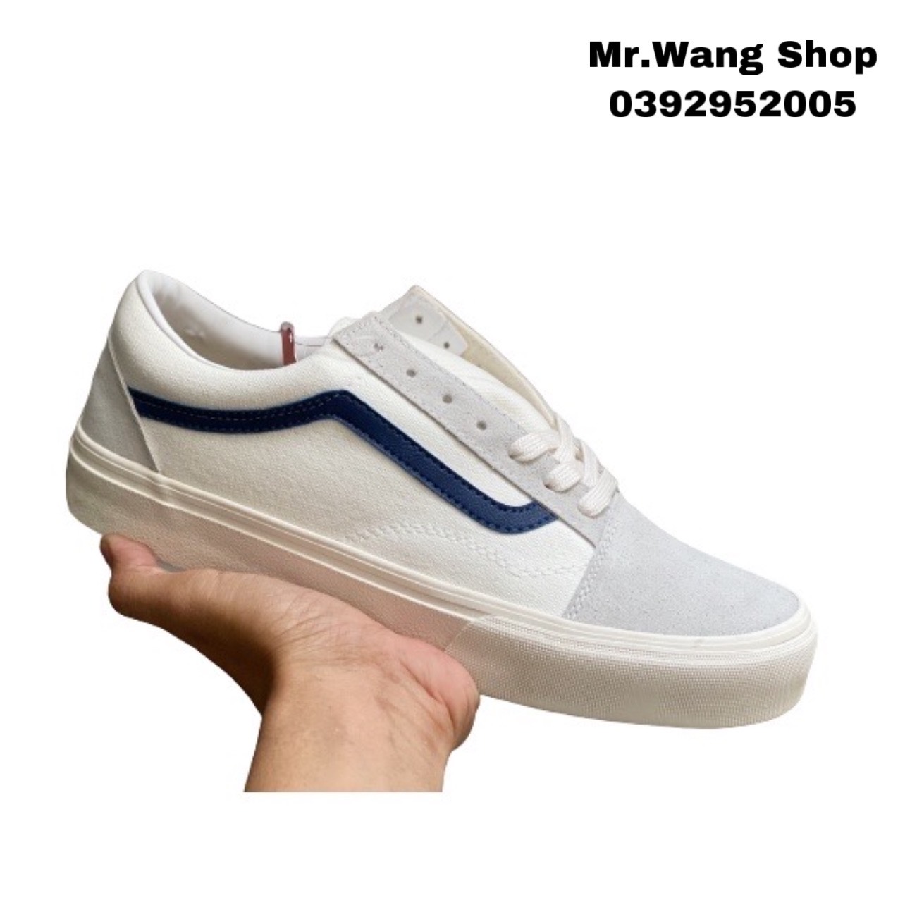 [Fullbox,Bill + Tất cổ ngắn] Giày Vans Vault Old Skool Da Lộn