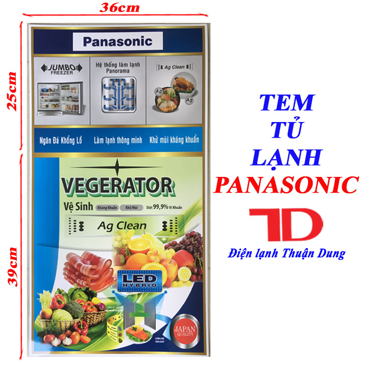Stamp stickers refrigerator Panasonic, stamp refrigerator-refrigeration is capacitance