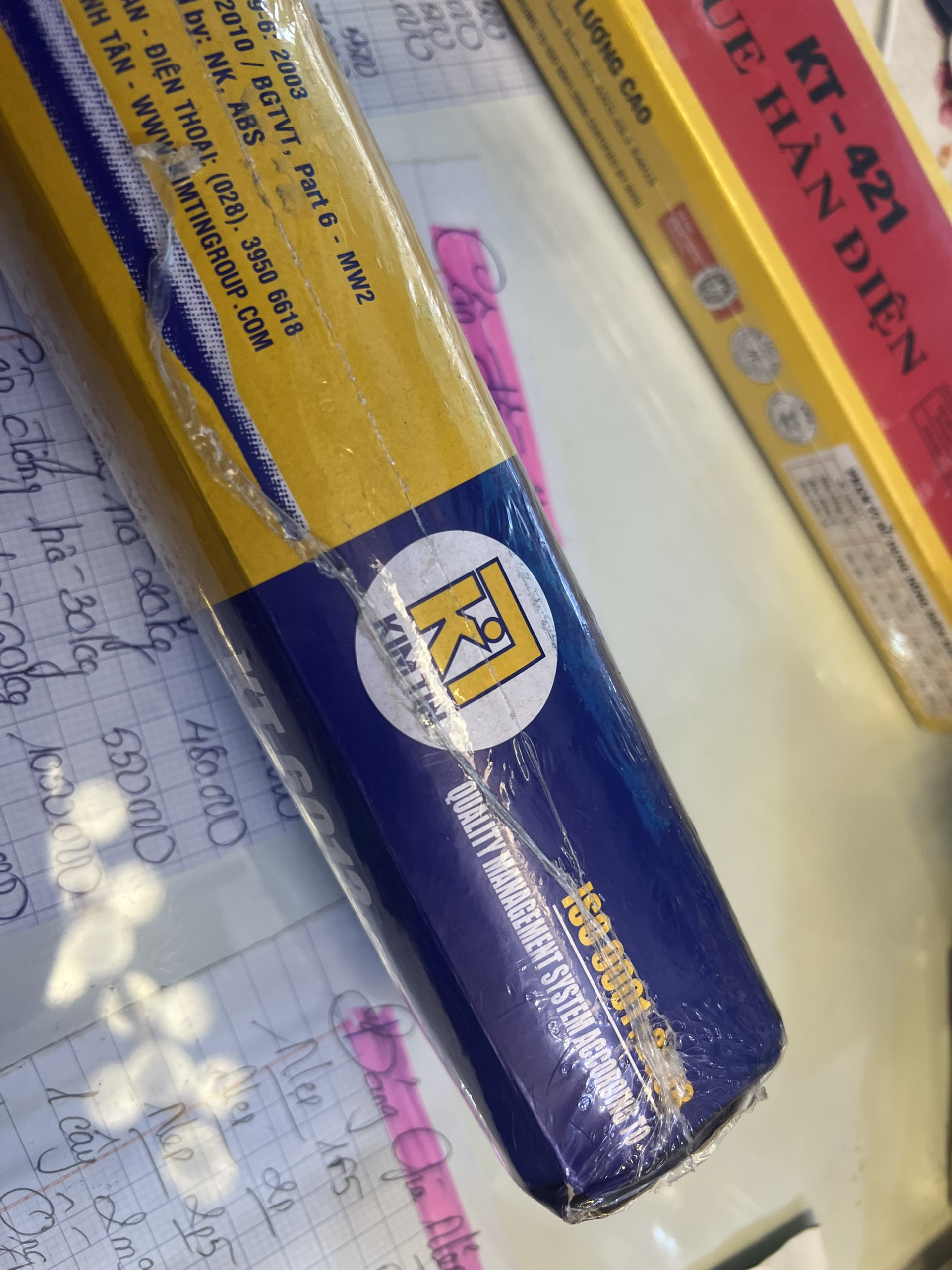 Que Hàn Kim Tín 2.5ly, 3.5ly Que Hàn Sắt, Chuẩn Chất Lượng