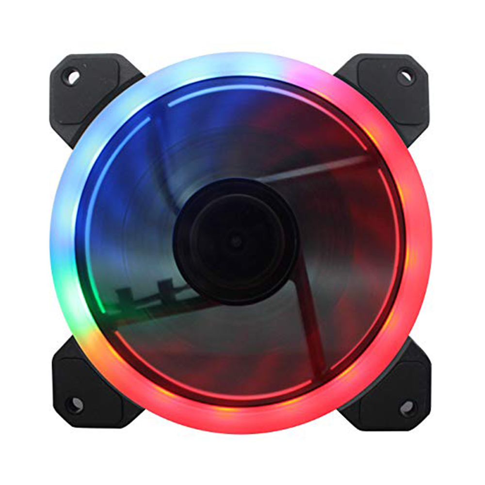 [HCM]Fan Case Led Single Circle V201 1 mặt led trang trí thùng máy tính