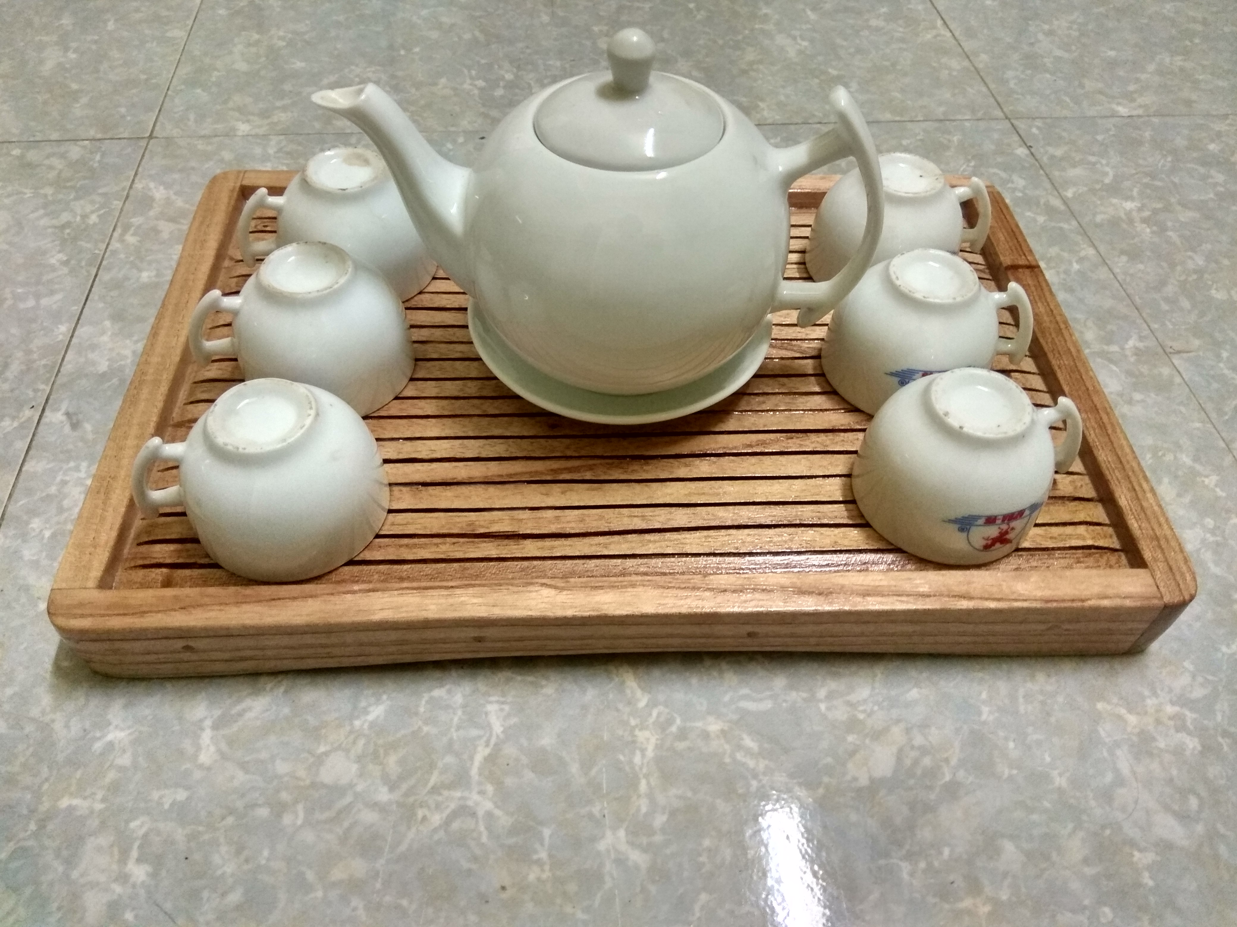 Khay trà gỗ tự nhiên