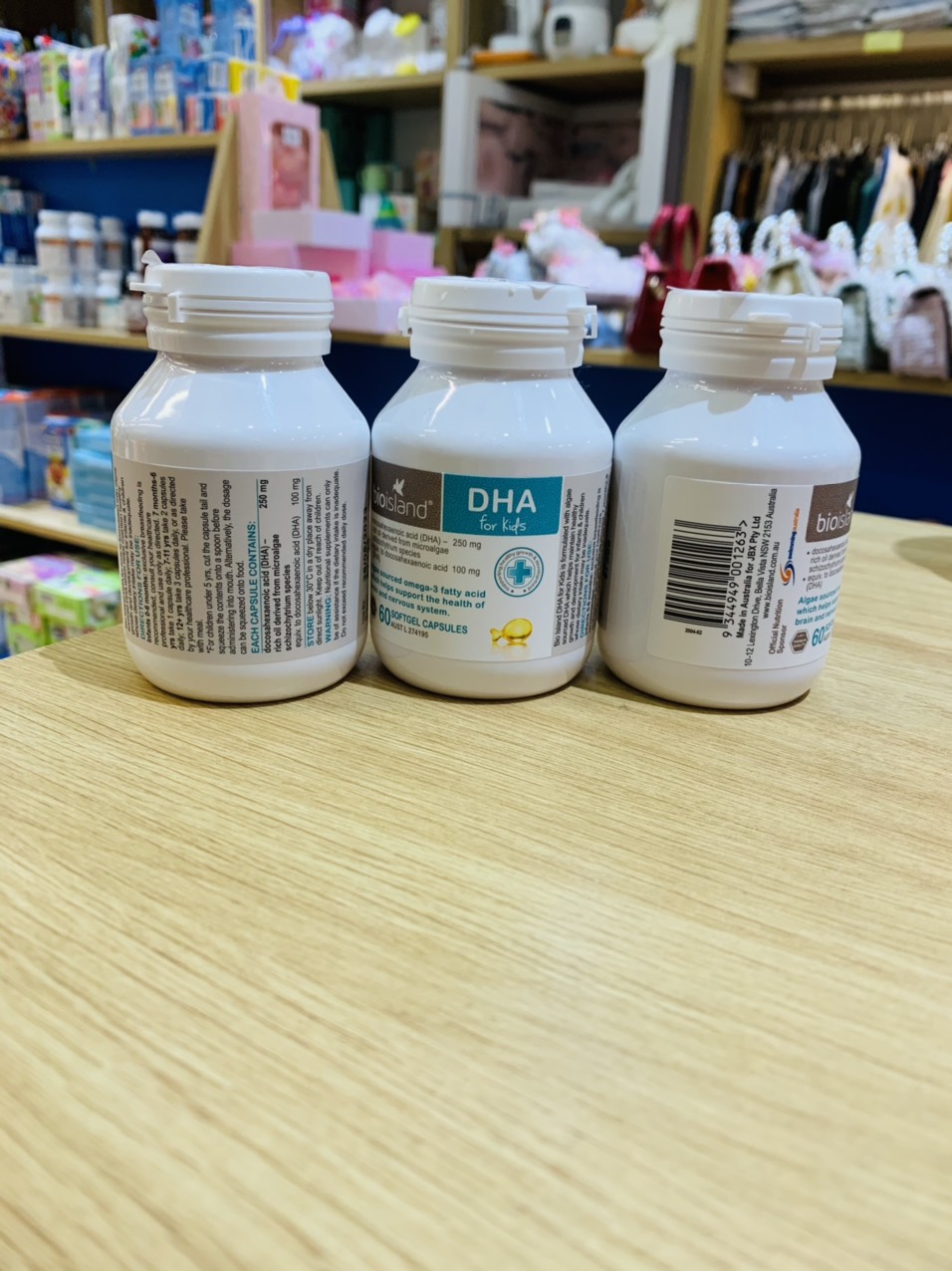 [HÀNG ÚC] DHA Bioisland 60 Viên Cho Bé Từ 6th+
