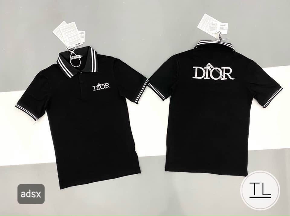 Áo thun nam tay ngắn cổ polo vải cotton co dãn vải trơn thêu logo rất đẹp chuẩn thương hiệu thời trang cao cấp mẫu mới PVT FASHION