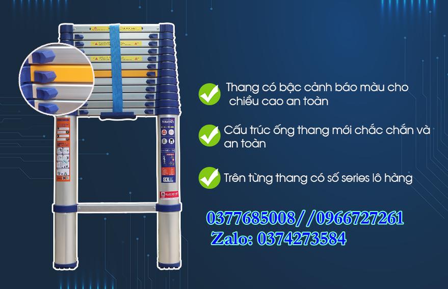 Thang nhôm rút đơn Nikawa NK-44