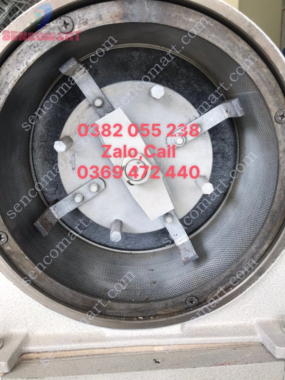 Linh kiện nghiền bột trong máy xát lúa
