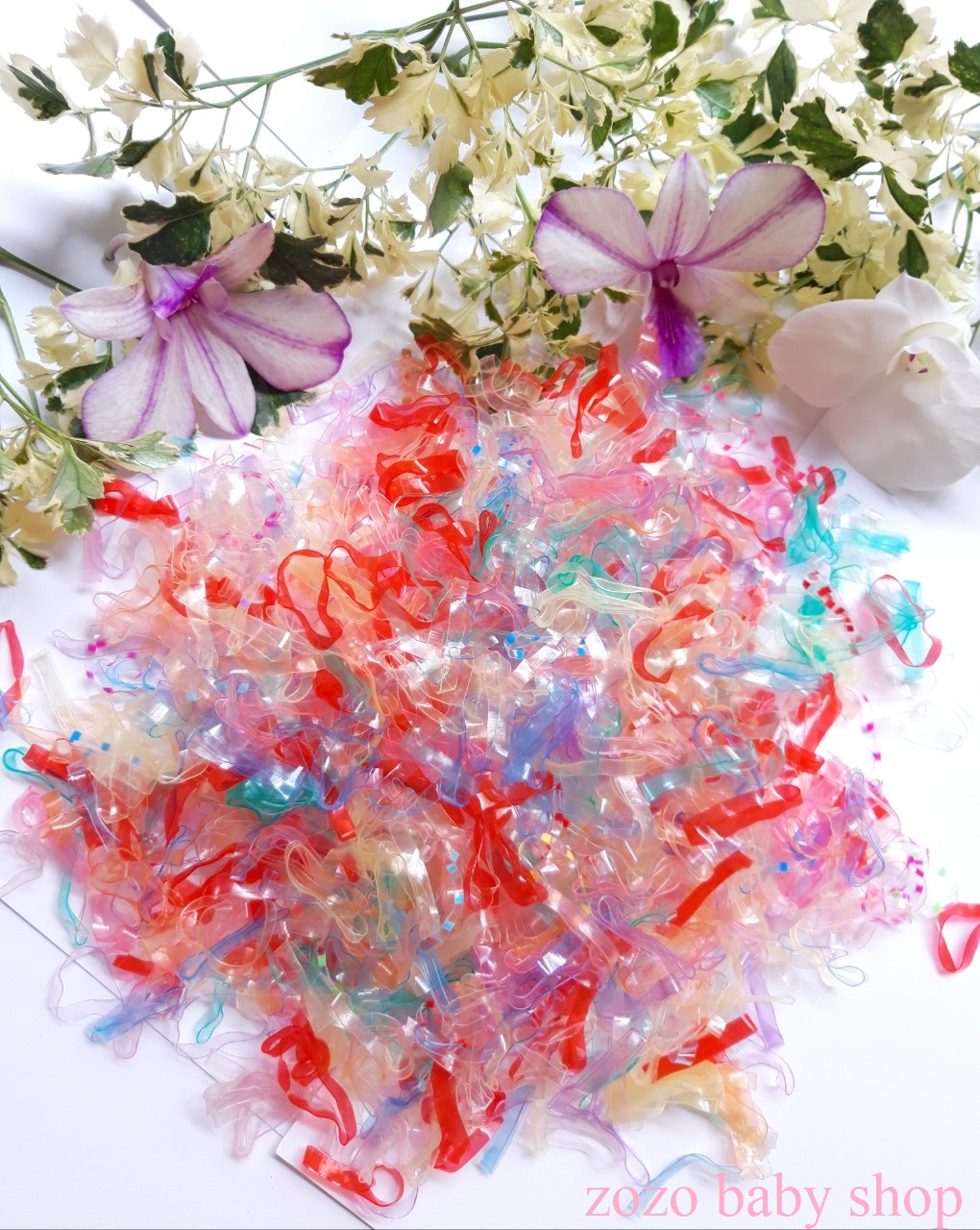 100g Thun Dẻo Cột Tóc ( Loại dẻo, Dai, bảng to)