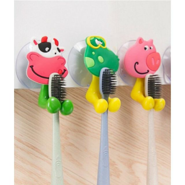 COMBO 5 MOC HÍT TƯỜNG TREO BÀN CHẢI ĐÁNH RĂNG HÌNH THÚ