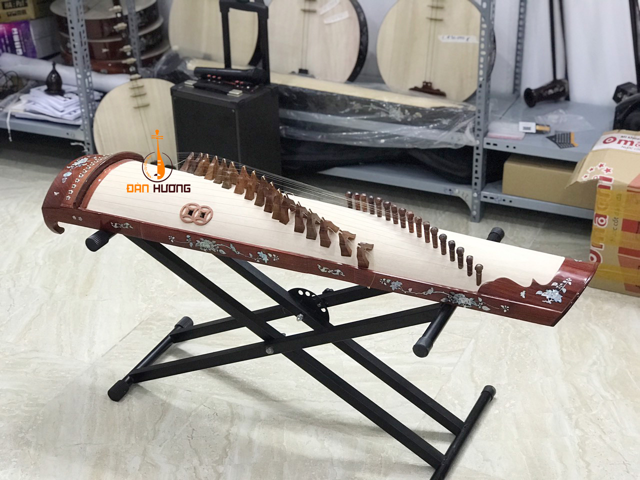 ĐÀN TRANH DT199 17 DÂY (CÓ KHẢM)