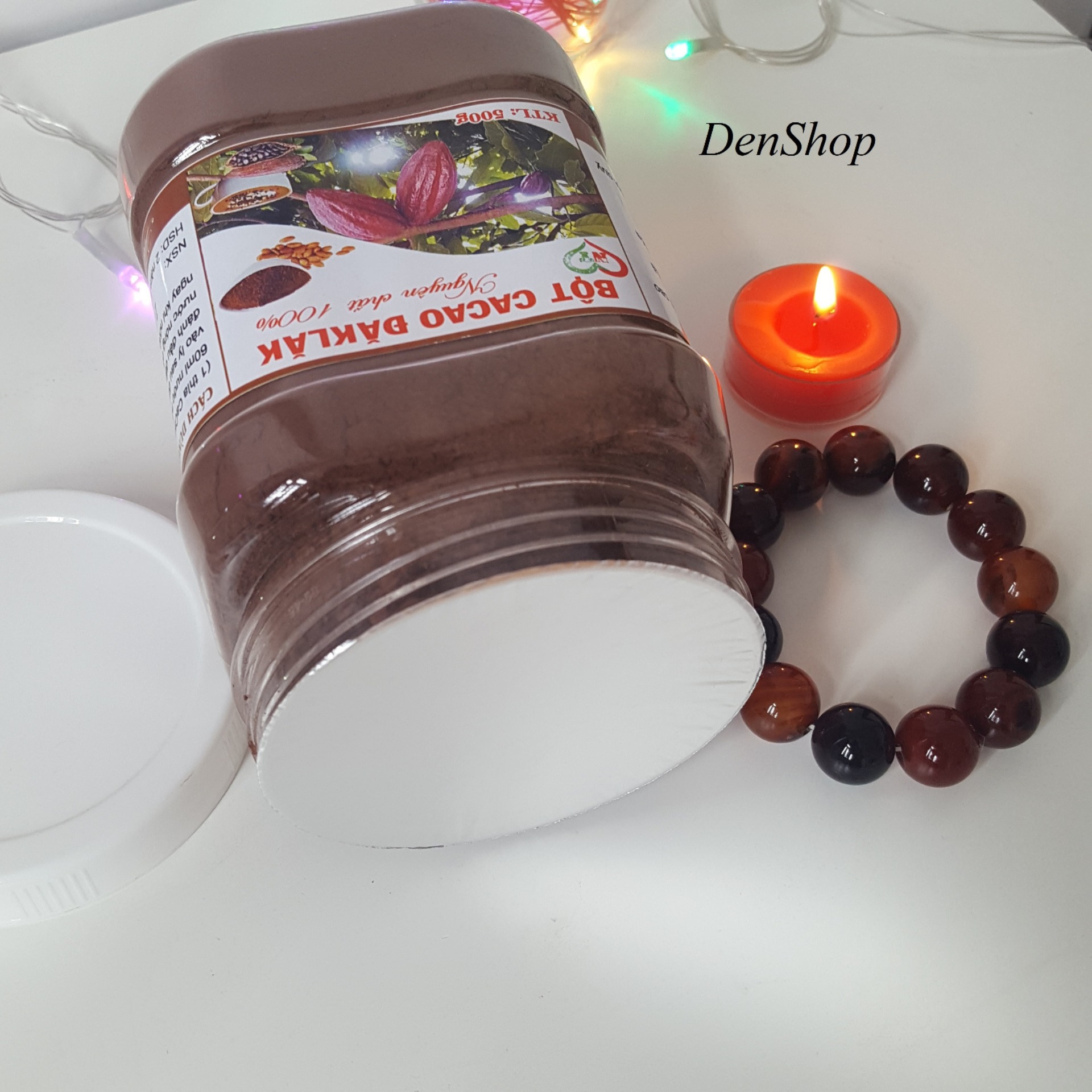 [HCM](1 hủ 500g) Bột ca cao nguyên chất Đăk Lăk