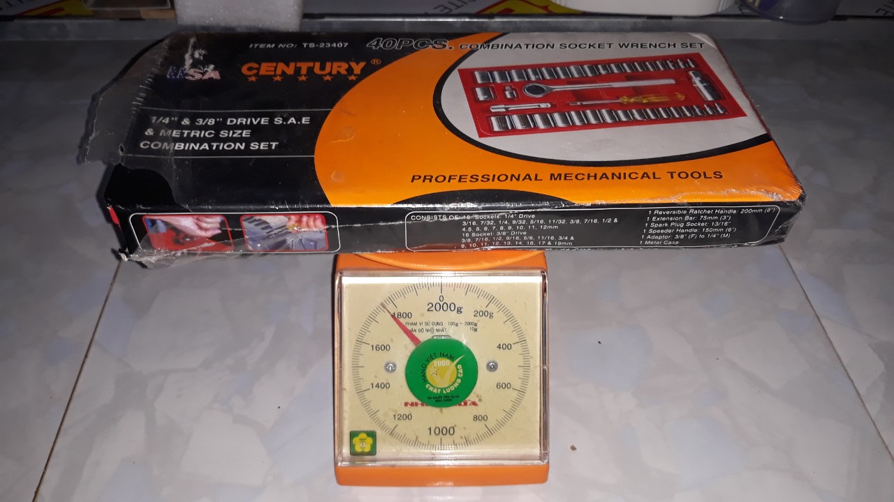 BỘ MỞ BULONG 40 MÓN (hàng thanh lý) như hình