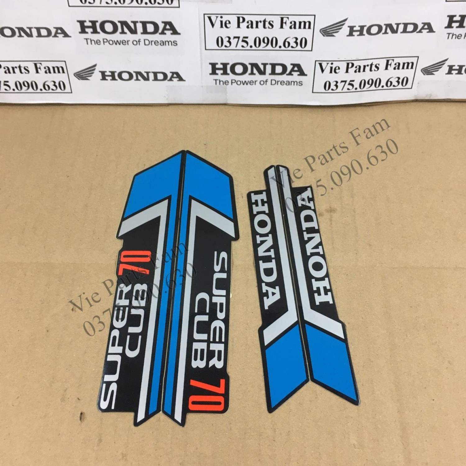 Bộ tem xe máy honda cub 81-86