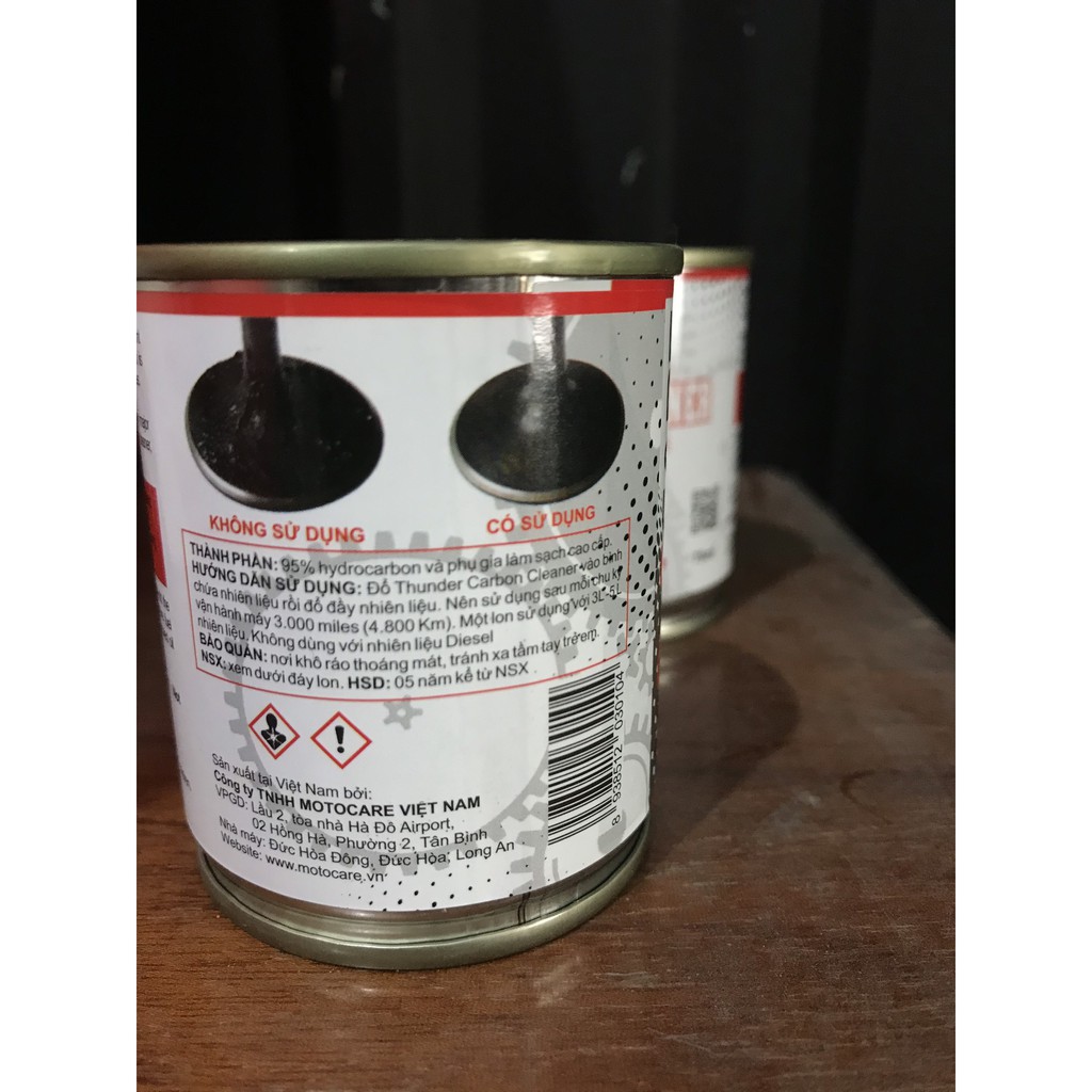 [HCM]Vệ sinh buồng đốt kim phun Thunder Carbon Cleaner 75ml