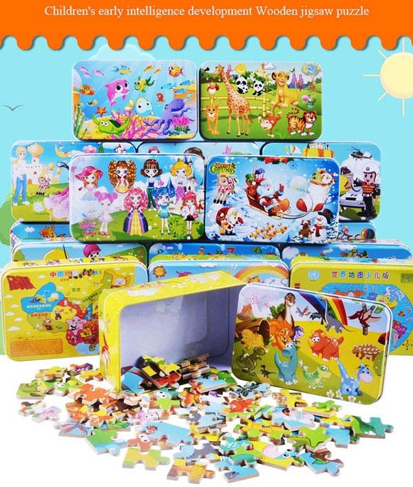 Bộ lắp ráp hình bằng giấy cho bé