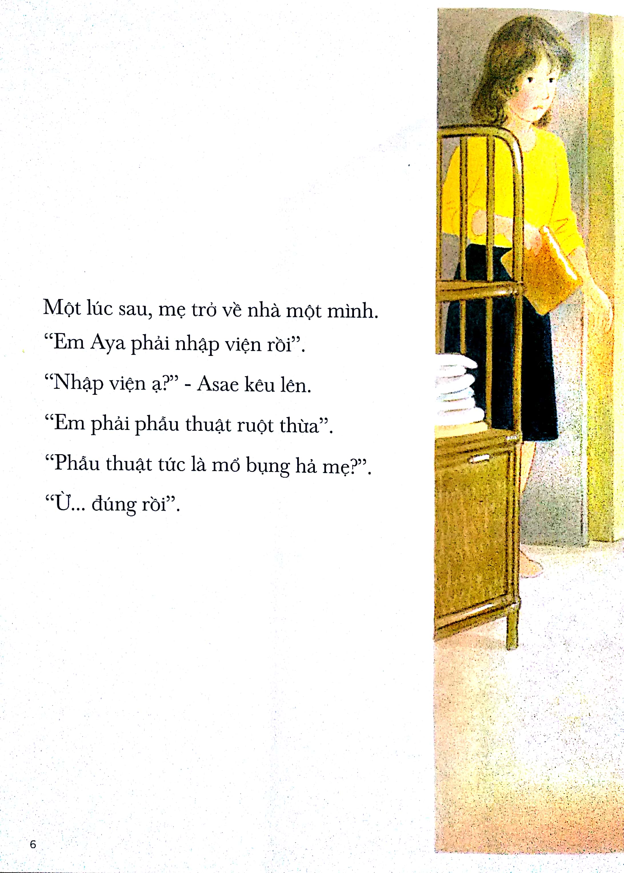 Fahasa - Em Gái Bị Ốm (Ehon Nhật Bản)