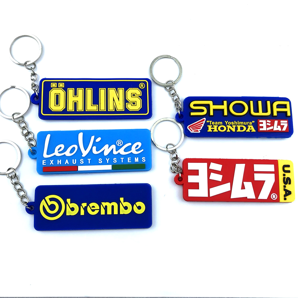 [HCM]Móc Khóa Cao Su Logo Trang Trí Xe [ 1 chiếc ]