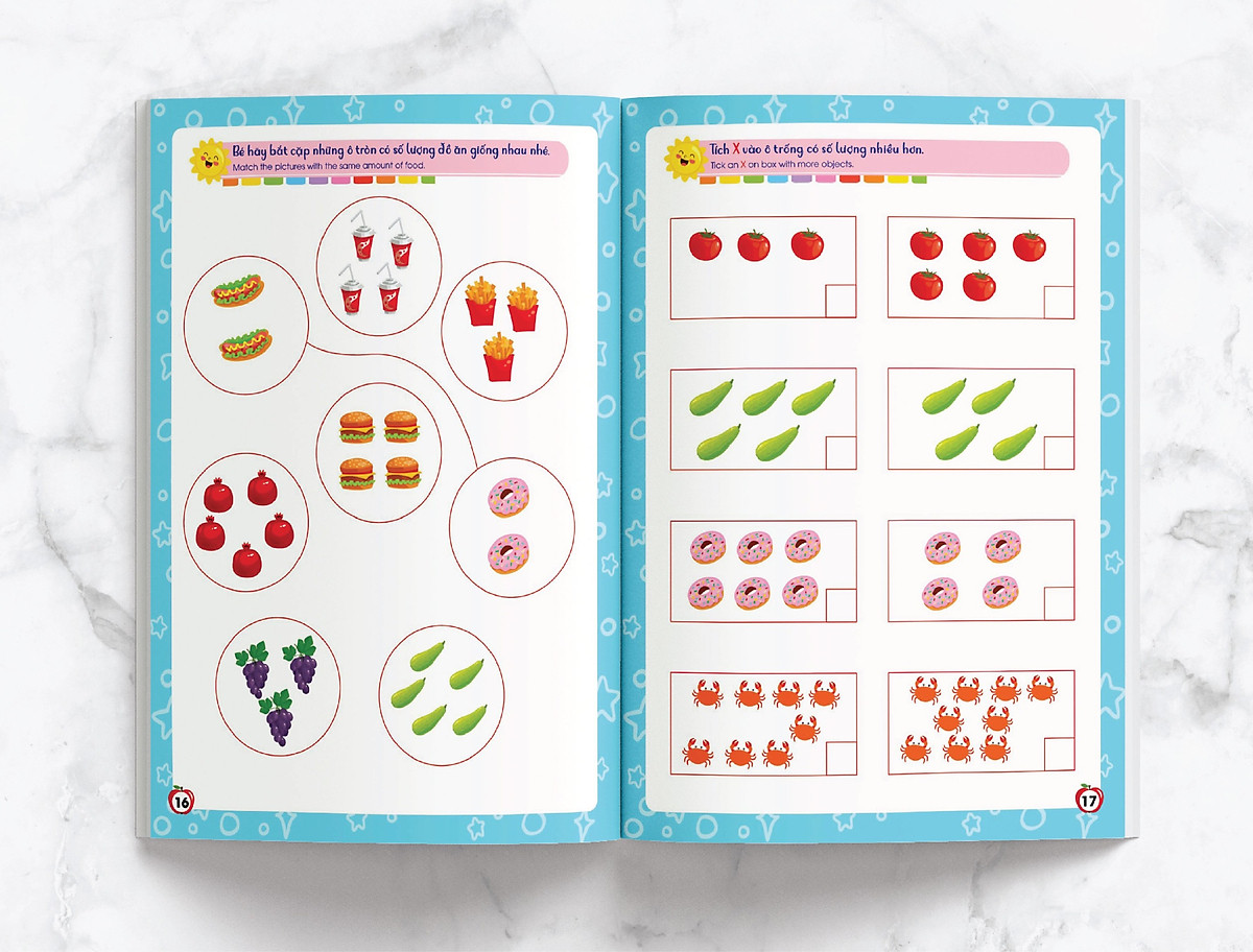 [Sách Chính Hãng] Toán Tư duy - Beginning Creative Math (Dành cho bé 4-6 tuổi/Song ngữ Việt - Anh) - NTbooks