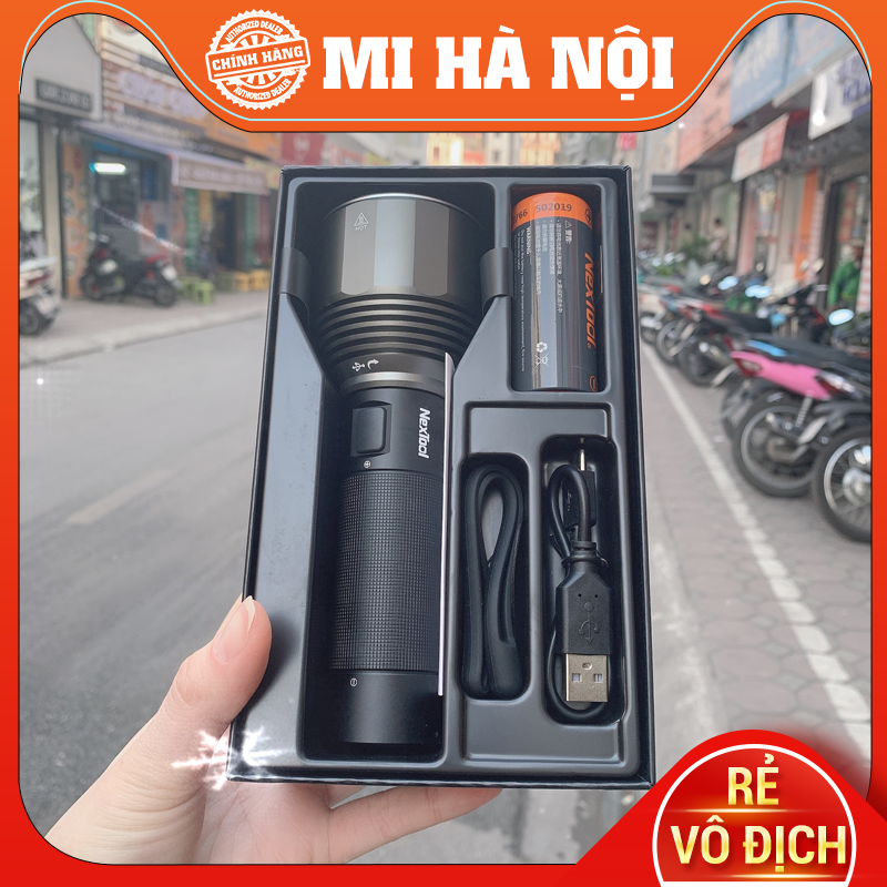 Đèn Pin Siêu Sáng Nextool NE0126/ Nextool Thunder NE20168 (pin 10000mAh)
