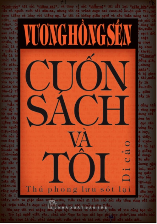 Sách nxb trẻ - cuốn sách và tôi