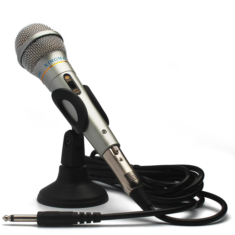 Mic hát karaoke hay, Giá micro bluetooth karaoke, Mic karaoke giá bao nhiêu - Micro Karaoke Xingma AK319 Với Đầu Lọc Micro Có Bông Lọc Chống Ẩm, Có Lưới Thép Chống Gỉ Bảo Vệ An Toàn - Bảo Hành 1 Đổi 1 Trong Vòng 6 Tháng - Mã BH 9