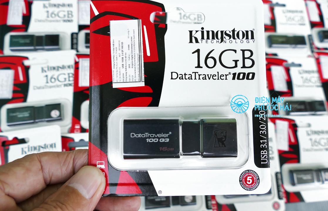 Bộ 5 USB 3.0 16GB Kingston DT 100 G3