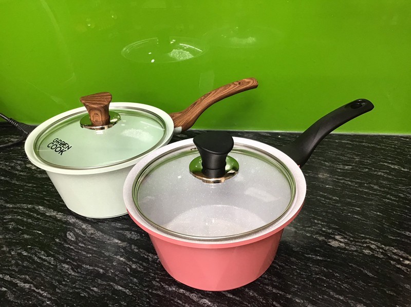 [HCM]QUÁNH ĐÚC GREEN COOK 18CM (XANH NGỌC HOẶC HỒNG)