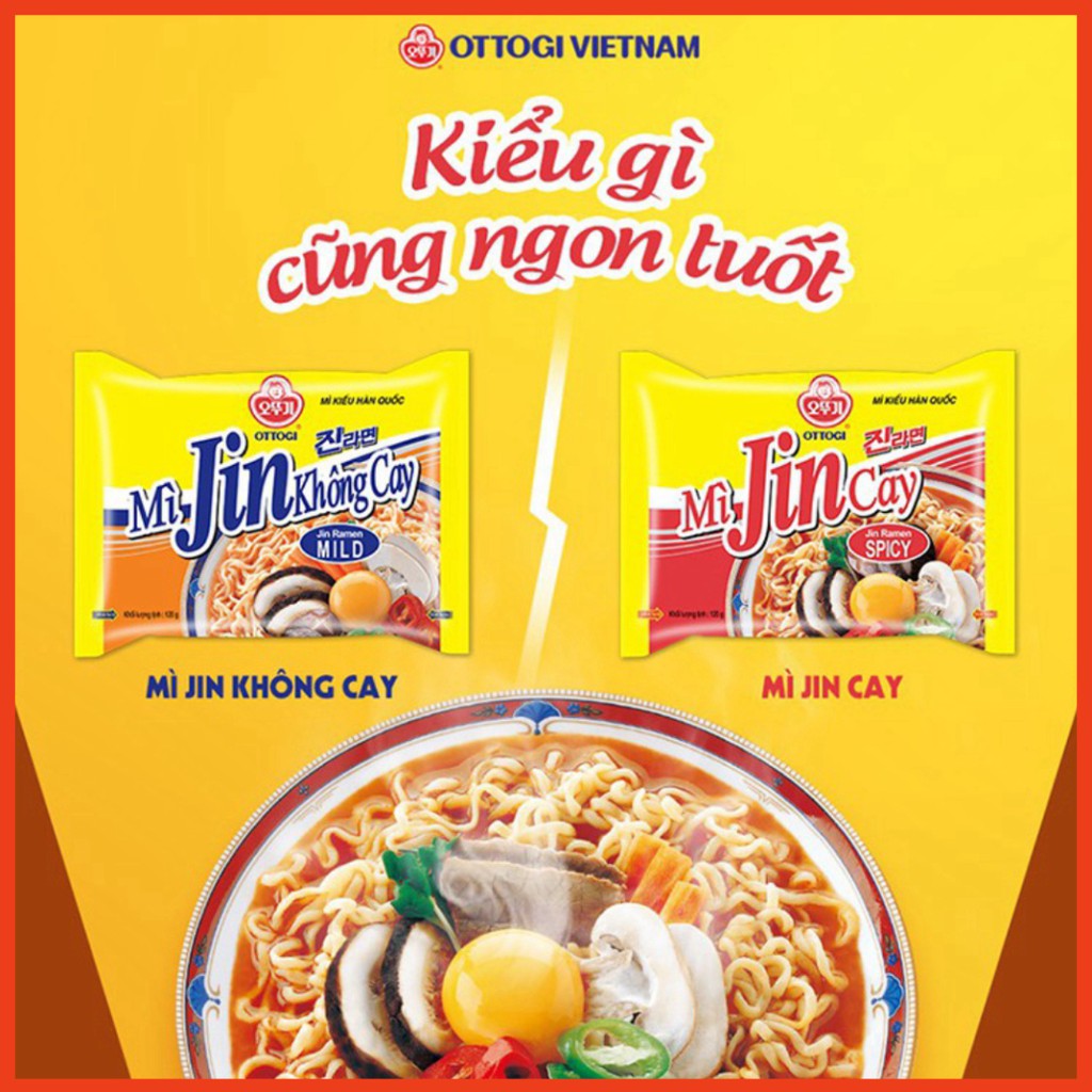 [FREESHIP️] - Mì Jin Cay Ottogi VN Mini gói 80g