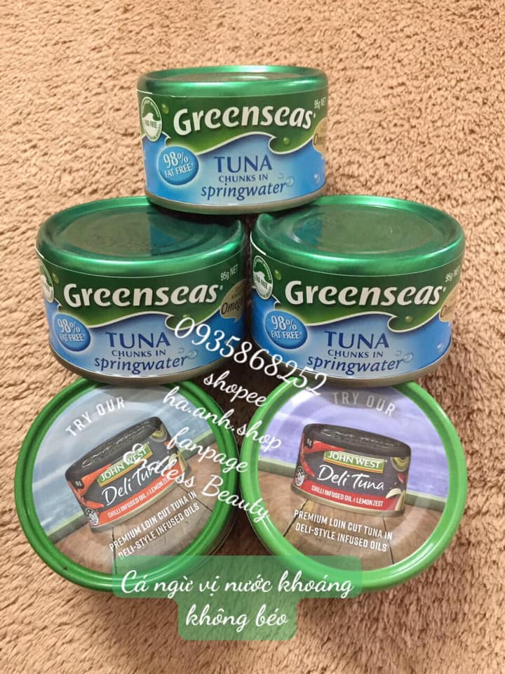 Cá Ngừ Đại dương John West 95g