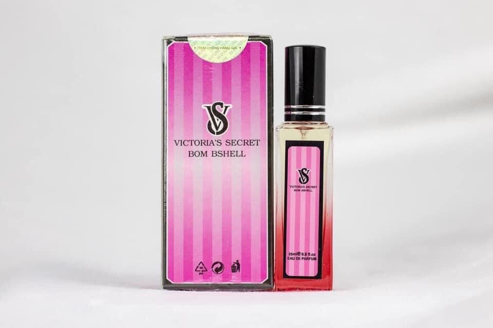 Nước hoa mini pháp hparfum bom bshell nữ dạng xịt 25ml