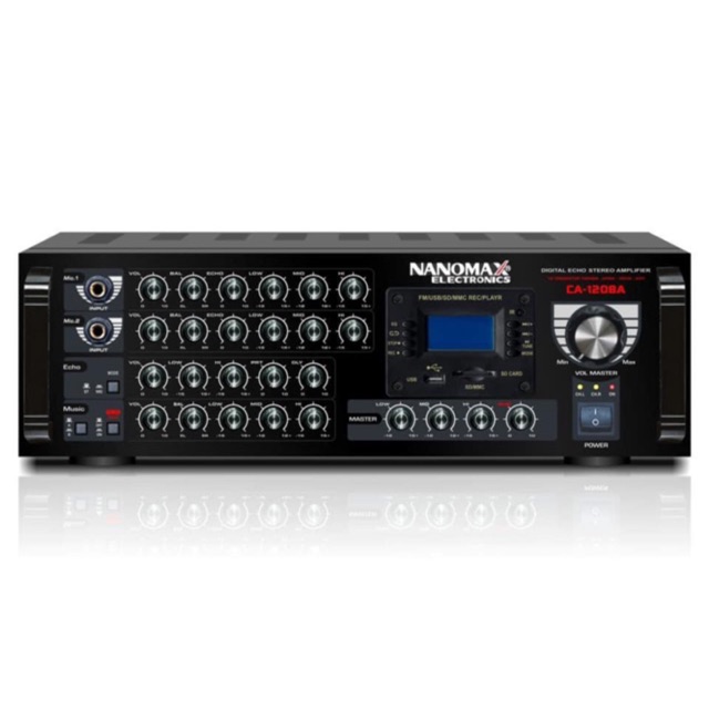 Amply Bluetooth 16 sò lớn Nanomax PA-1207, CA-1208- Amply đời mới nhất của Nanomax